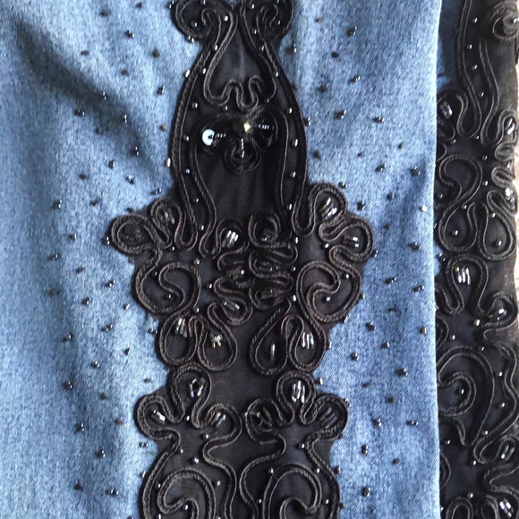 Sassy Thai Embellished Denim - Picture 3 of 10